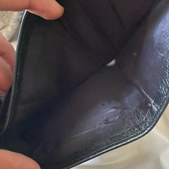 Black leather wallet - Picture 5 of 5